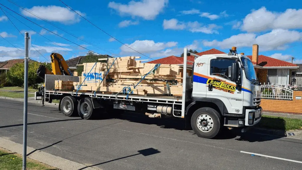 crane truck hire in australia